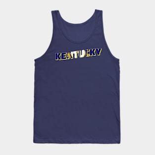 Kentucky vintage style retro souvenir Tank Top